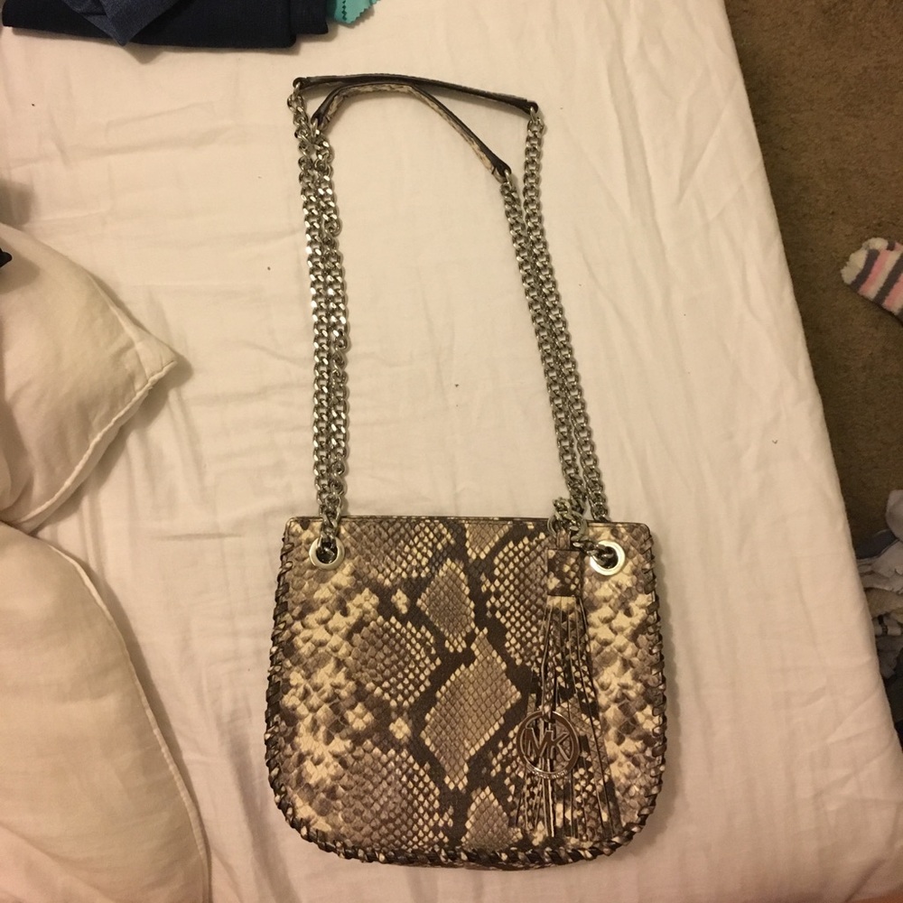 Michael Kors Snakeskin purse